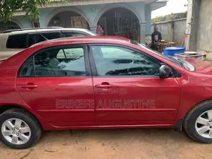 Toyota Corolla 2007 Red