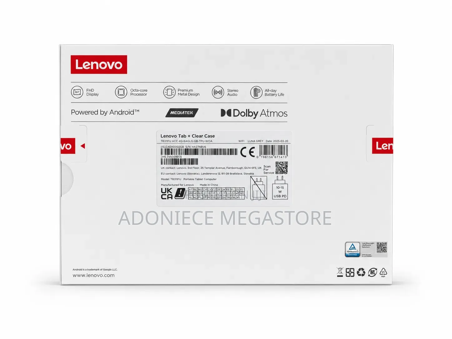 New Lenovo Tab M10 64 GB