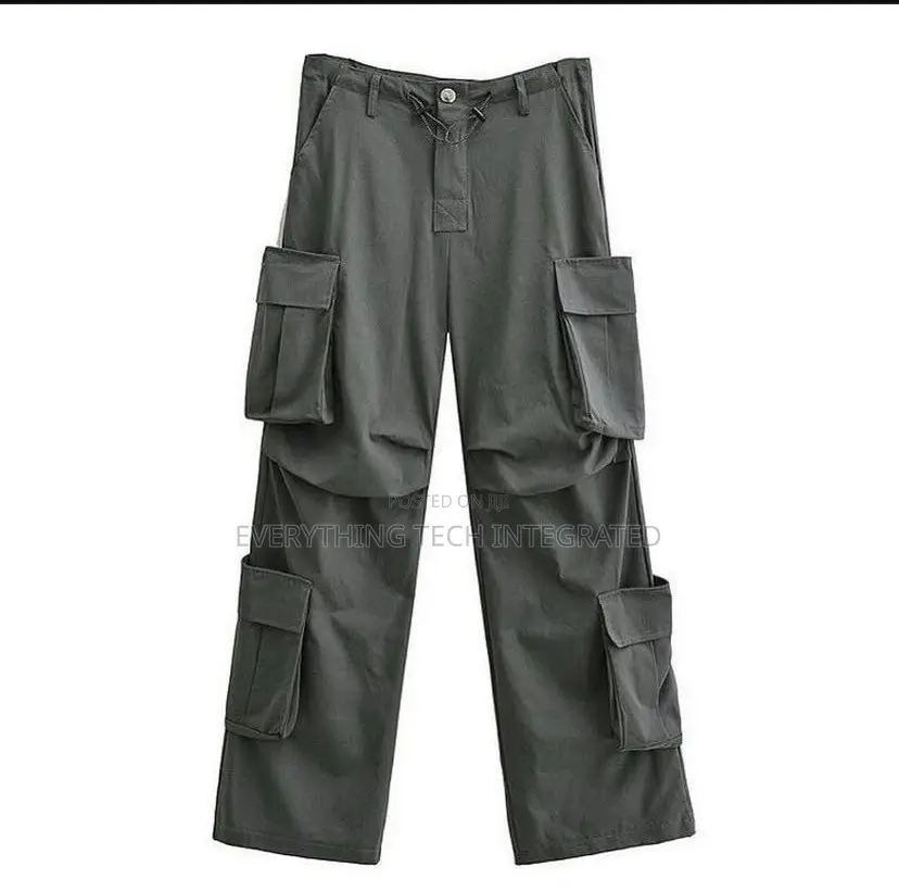 Wide Leg Combat Cargo Pant