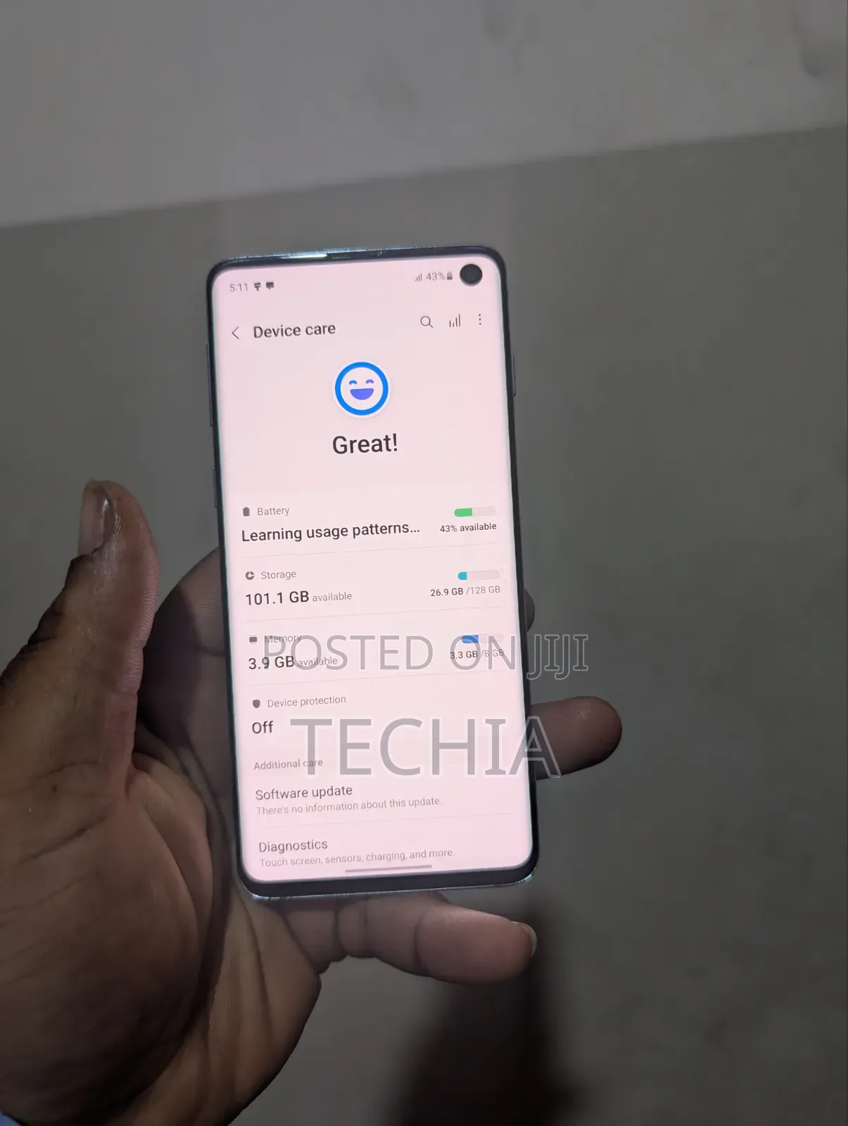 Samsung Galaxy S10 128 GB Blue