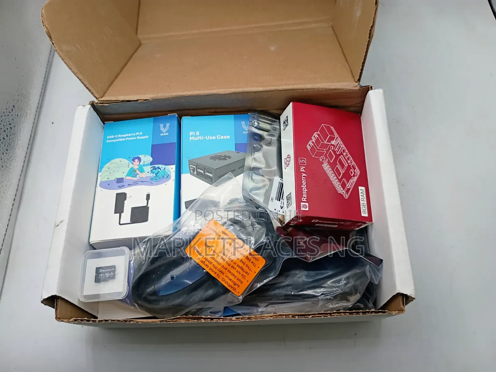 Raspberry Pi 5 Complete Kit 8gb Ram 128gb