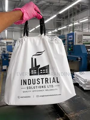 Medium Drawstring Bag | Front Back Print | Party Corporate Gifts