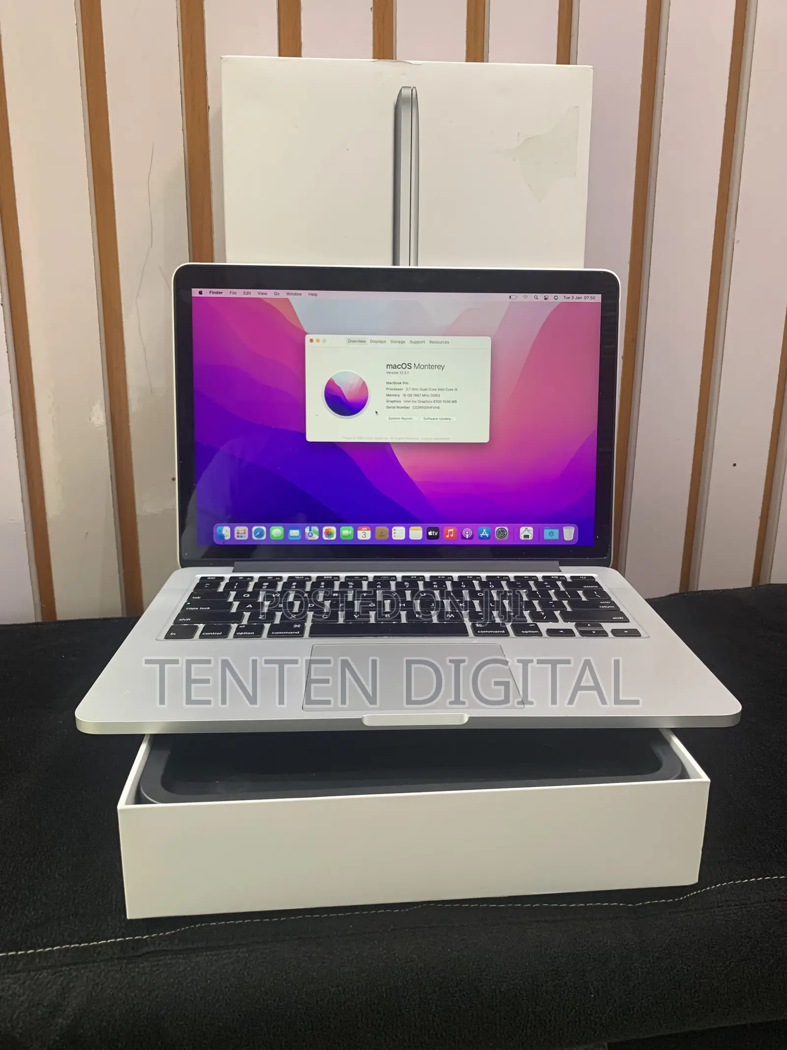 Laptop Apple MacBook Pro 2015 16GB Intel Core i5 SSD 512GB