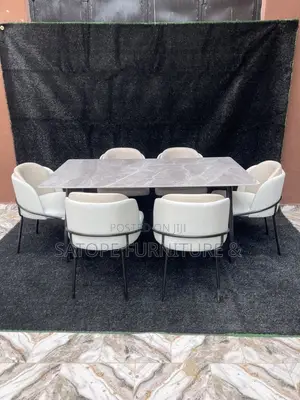 Mable Top Dining Table and Chairs