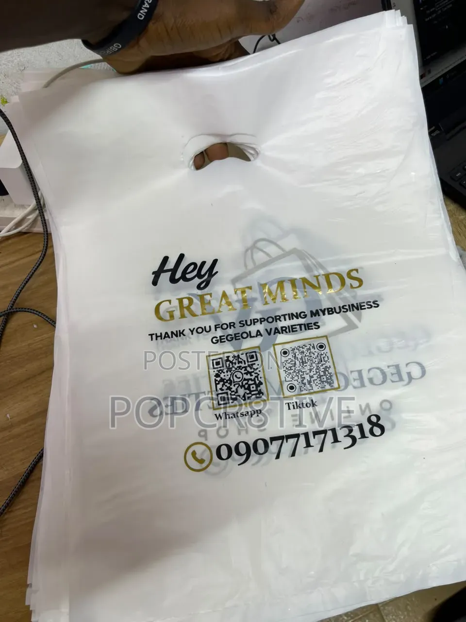 Two Colour Print Nylon
