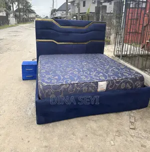 6by6 Bedframe With 14 Inches Vita Foam in Warri, Delta State