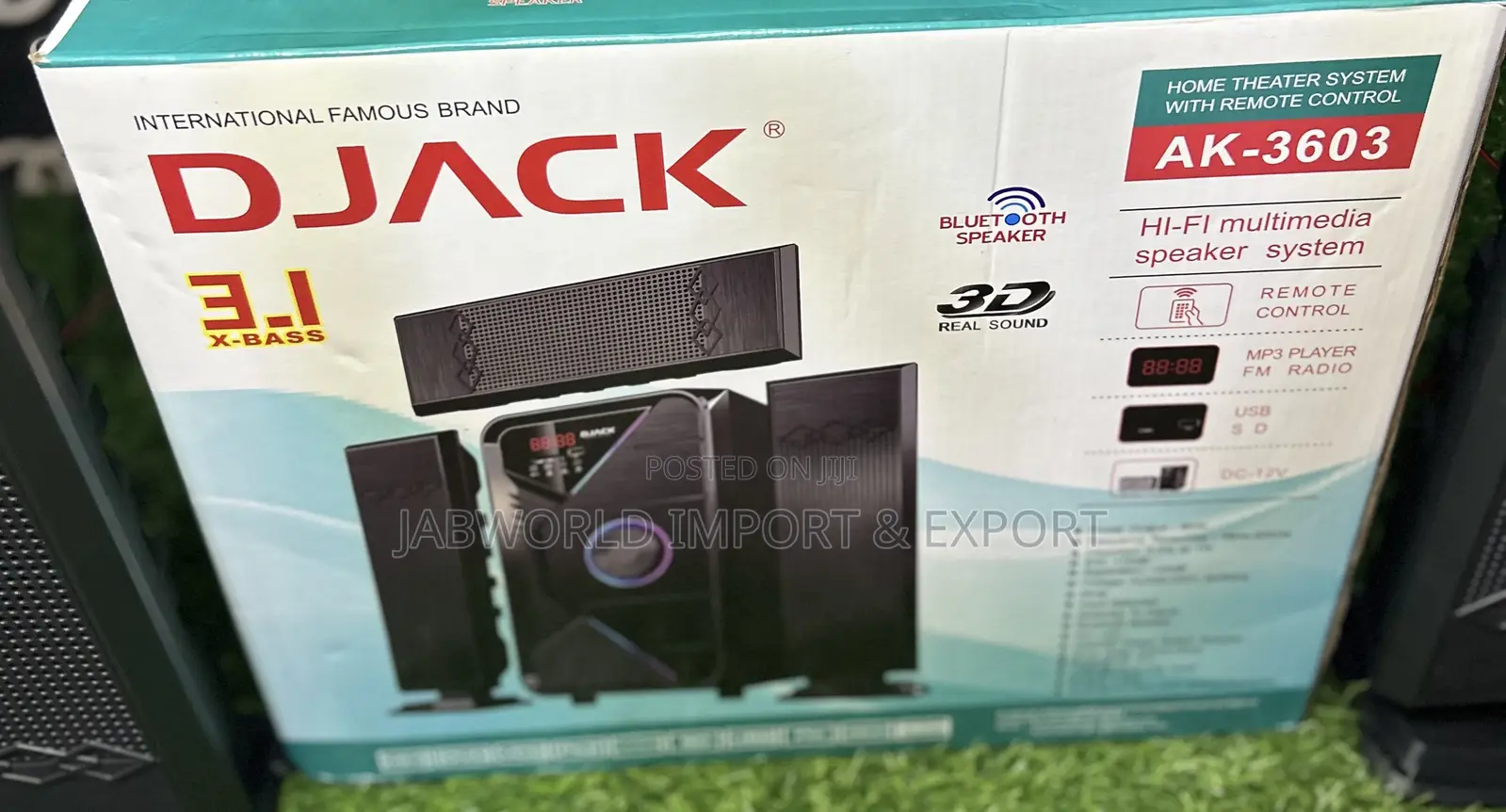 Djack 3.1 Xbass Bluetooth Speaker