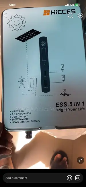 Hicces ESS.5 IN 1 1KWh 300w