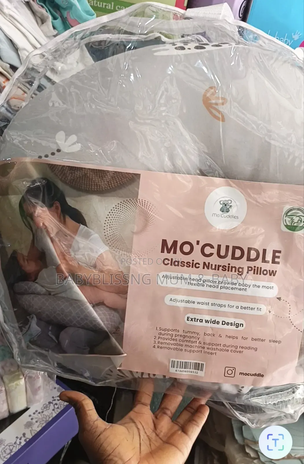 Mo Cuddle Nursing Pillow