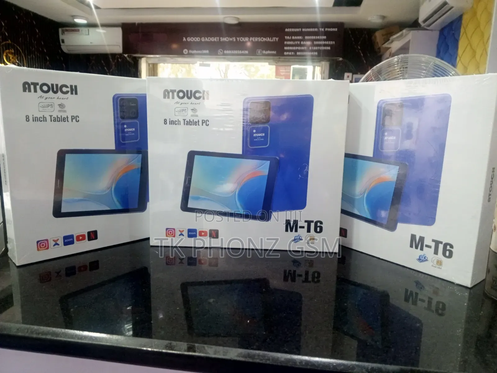 New Atouch M-T6 512 GB Gray