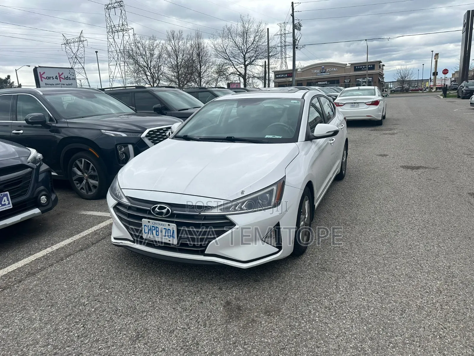 Hyundai Elantra 2019 White