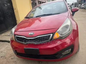 Kia Rio EX 4dr Hatchback (1.6L 4cyl 6A) 2014 Red