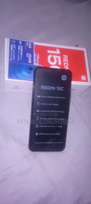 Xiaomi Redmi 15C 4G 256 GB Black