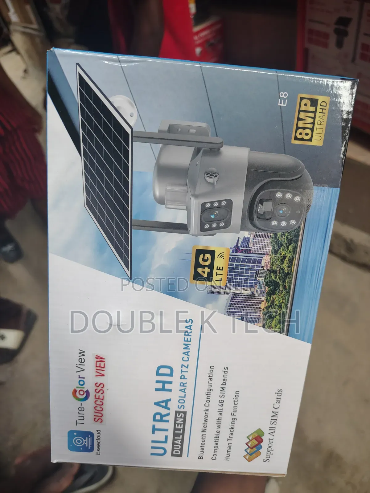 Eseecloud Double Lens CCTV Camera