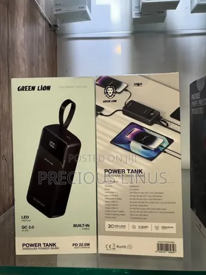 Green Lion 30,000 Mah Power Bank 22.5wat