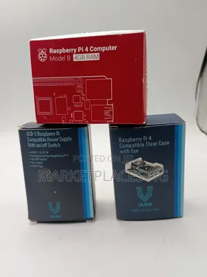 Raspberry Pi 4 Model 4B 4Gb Ram With Case and Power Supply