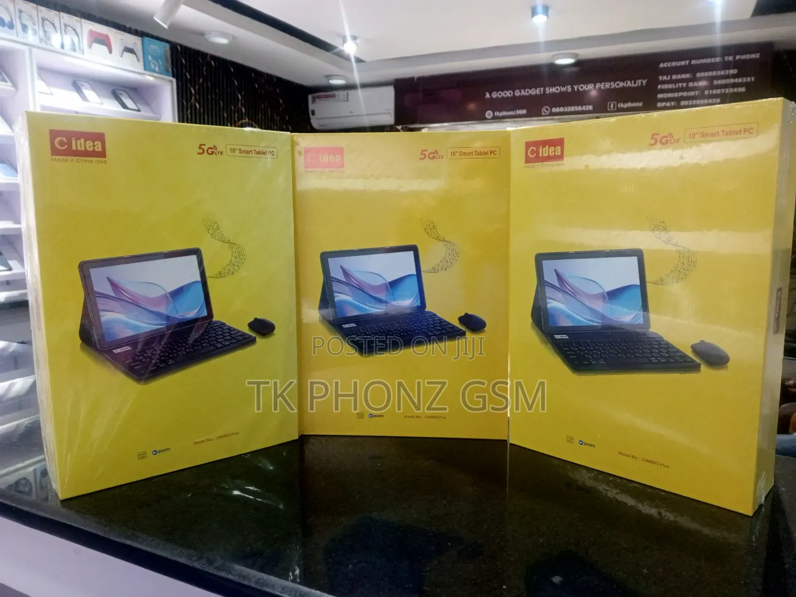 New C idea CM8800 Plus 1 TB Silver