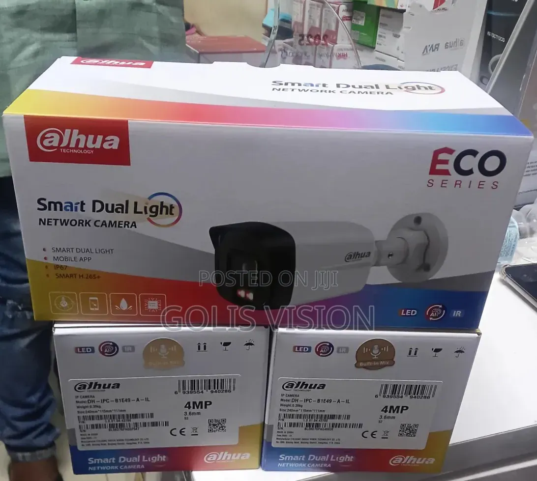 Dahua 4MP Smart Dual Light Network Bullet Camera
