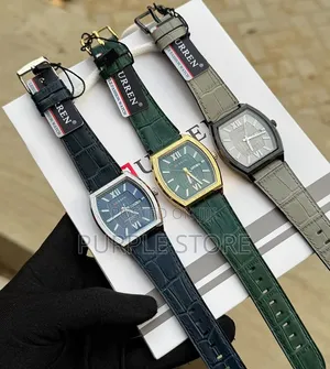 Curren Premium Leather Water Resistant Watch