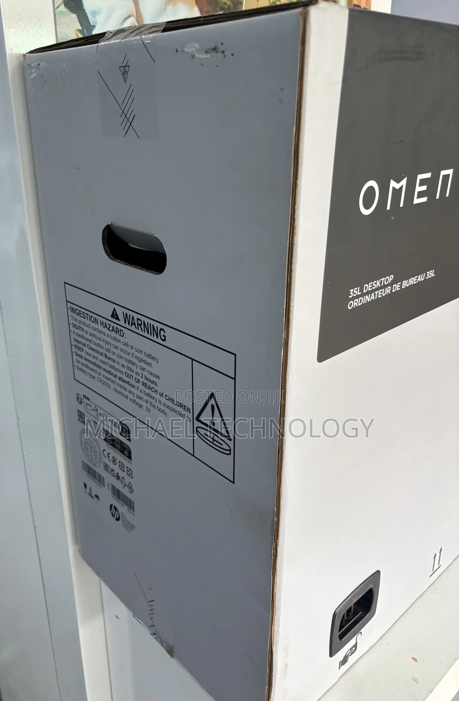 New Desktop Computer HP OMEN 35L Gaming Desktop 64GB AMD Ryzen 7 SSD 4T
