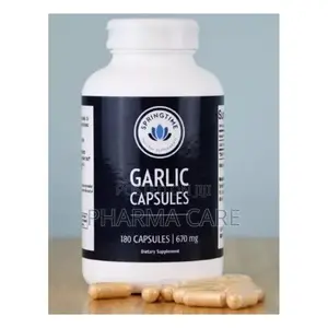 Garlic 180 Capsules Boosts the Functions of the Immune System