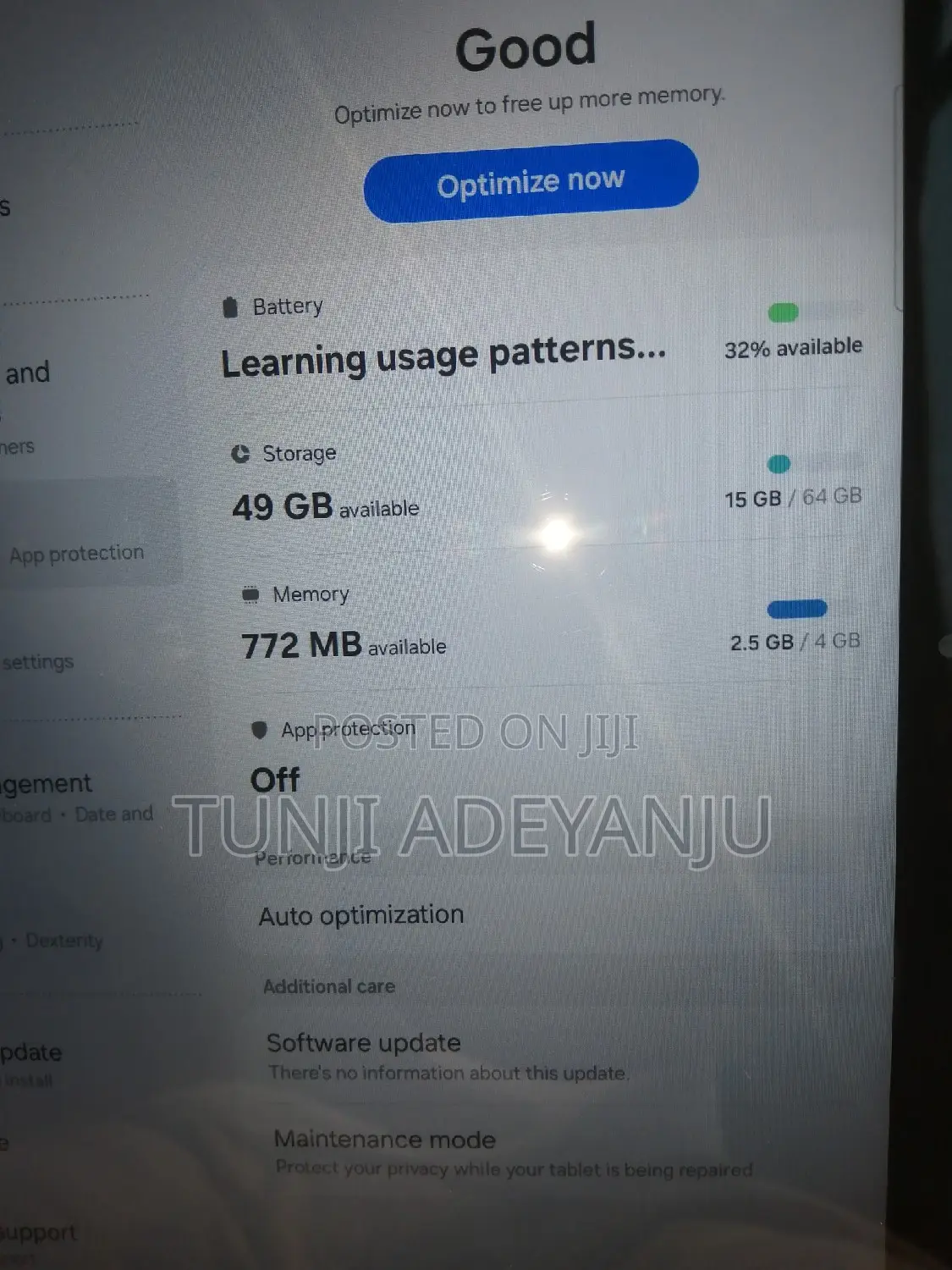 Samsung Galaxy Tab A9+ 64 GB Gray