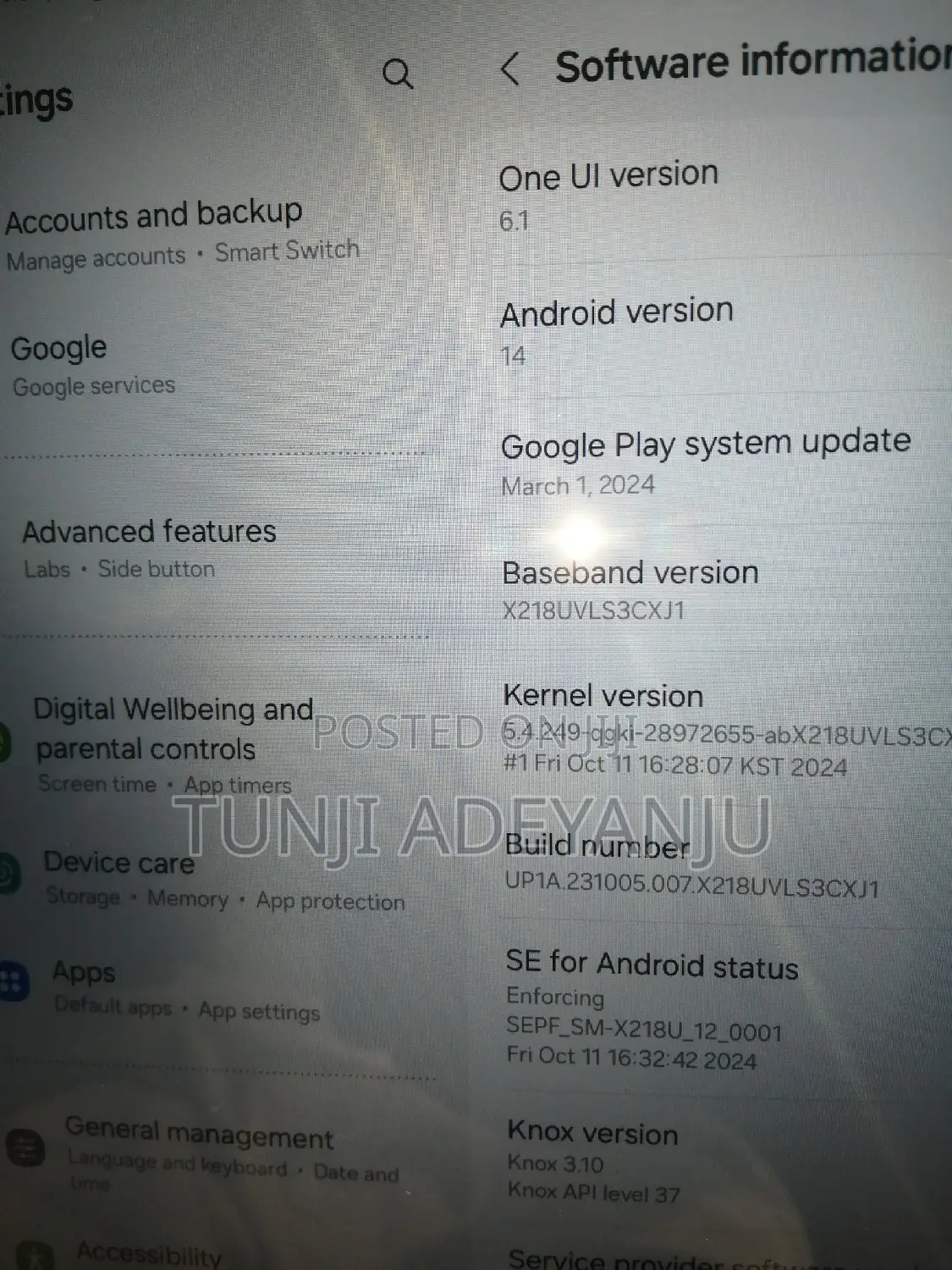 Samsung Galaxy Tab A9+ 64 GB Gray