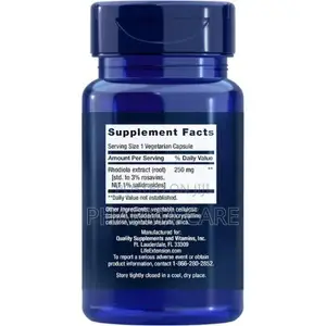 Rhodiola Extract 250 Mg- 60 Capsules