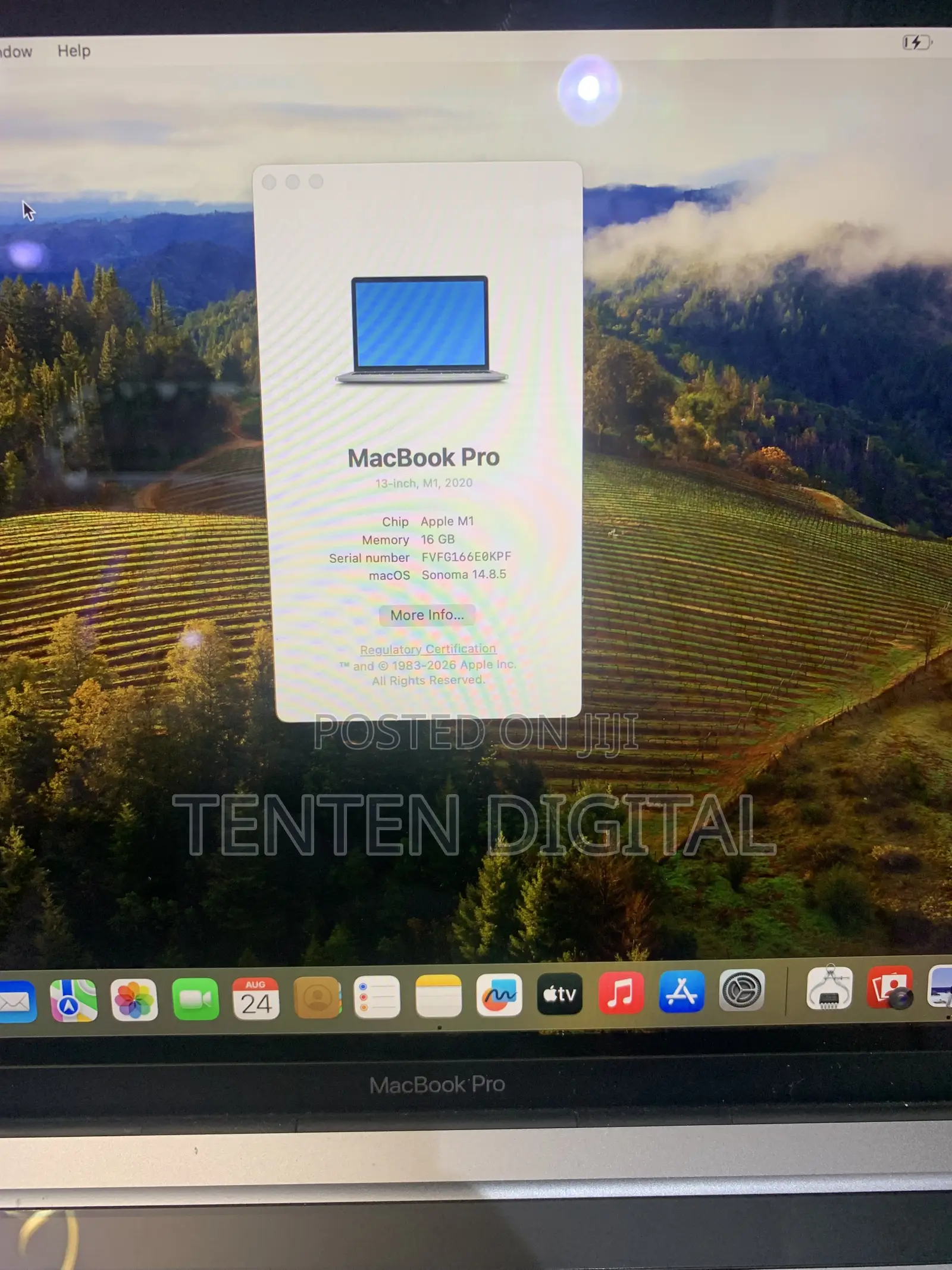 Laptop Apple MacBook Pro 2020 16GB Apple M1 SSD 1T