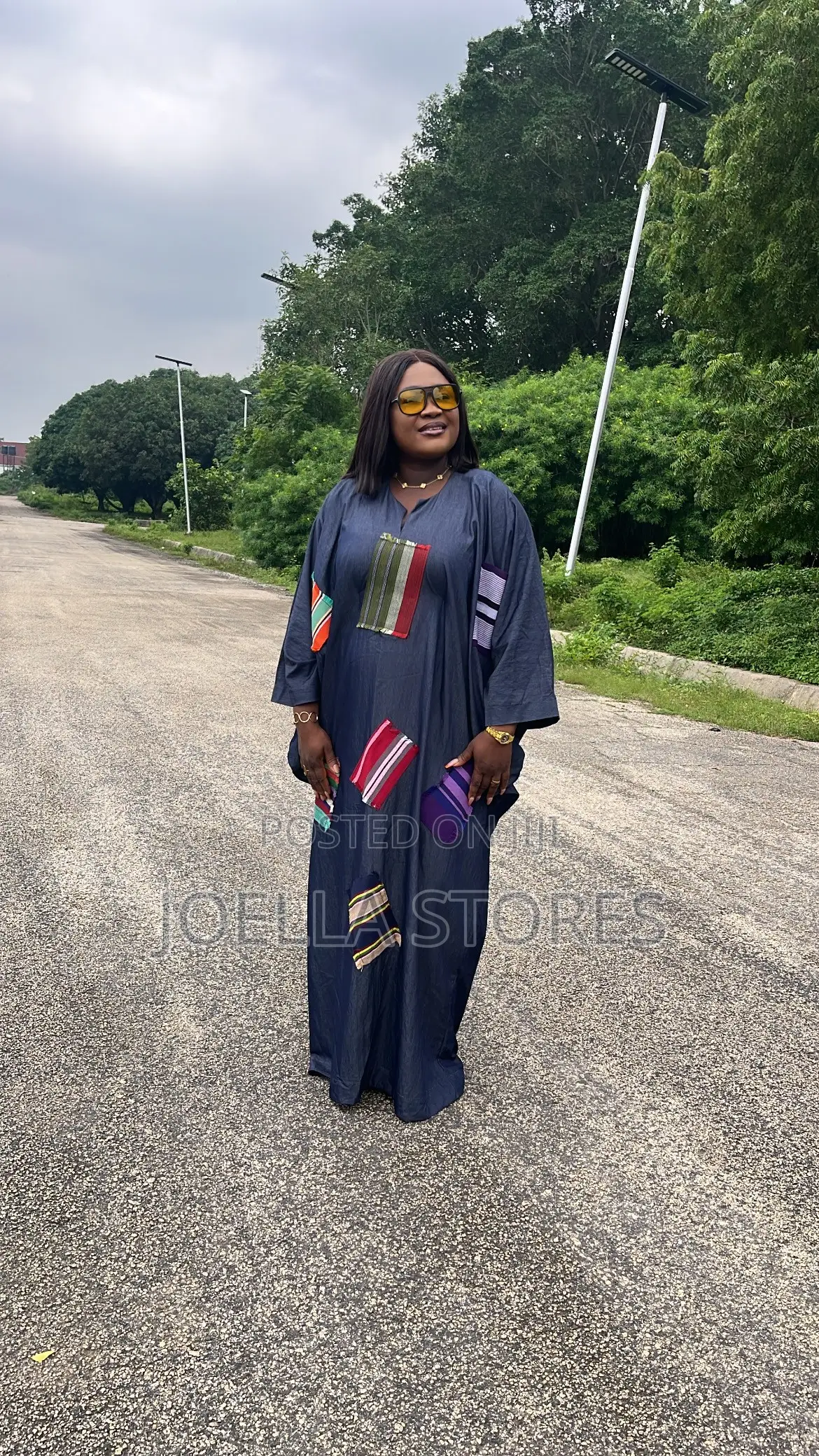 Denim Bubu Gown