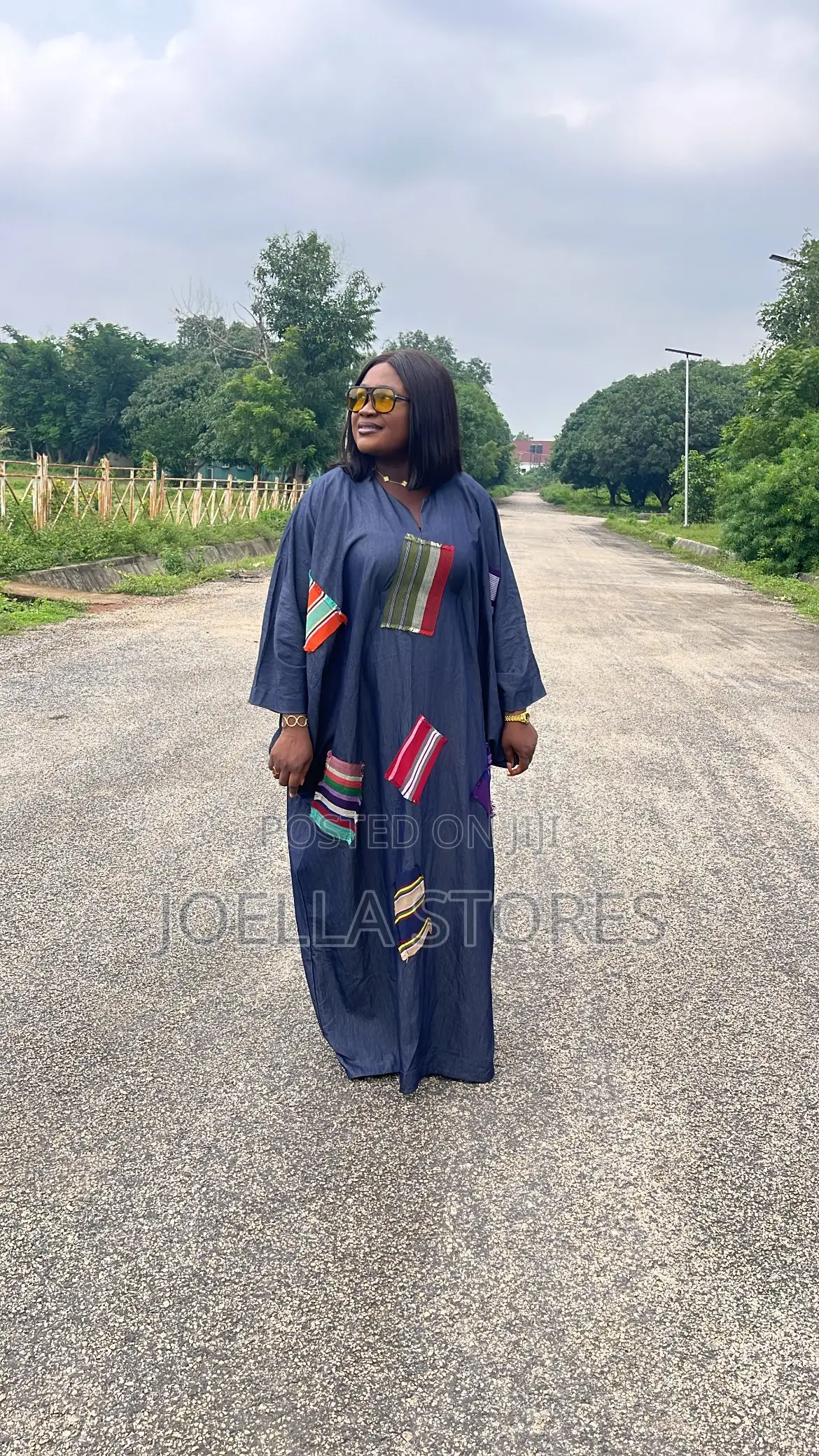 Denim Bubu Gown