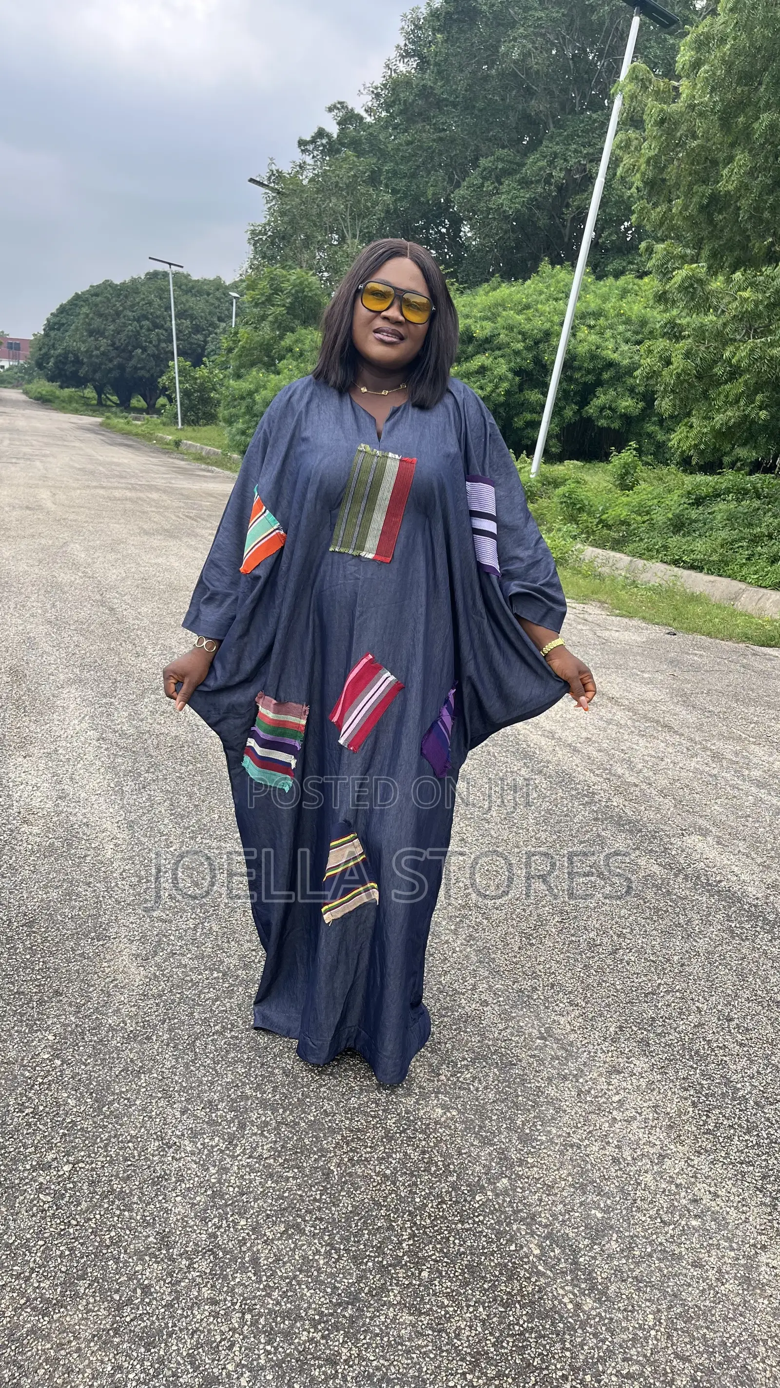 Denim Bubu Gown