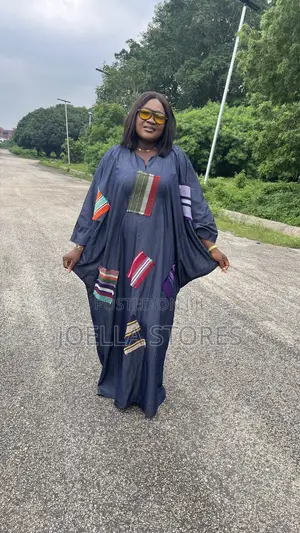 Denim Bubu Gown