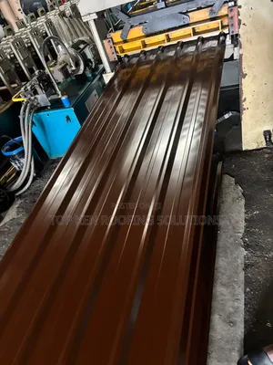 Original 0.58mm Nut Brown Longspan Aluminum Roofing Sheets