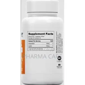 Antioxidants Zeaxanthin and Lutein- 60 Tablets