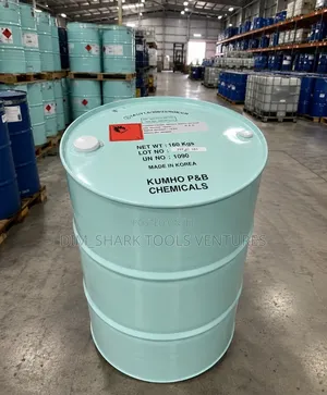 160kg Industrial Storage Drum Containing High-Purity Acetone