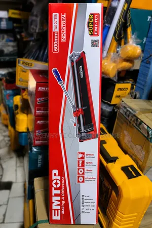 EMTOP 600mm Industrial Manual Tile Cutter Machine – Brand New