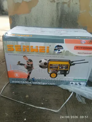 Senwei Big Generator With Key Starter SV 6200 E2