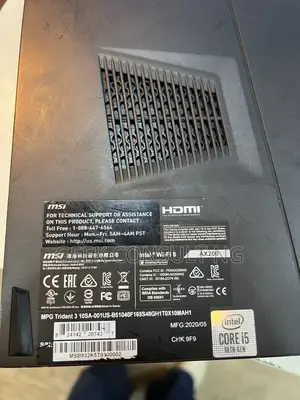 Desktop Computer MSI Trident 3 16GB Intel Core i5 HDD+SSD 1T