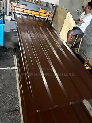 Original 0.55mm(B) Nut Brown Longspan Aluminum Roofing Sheets