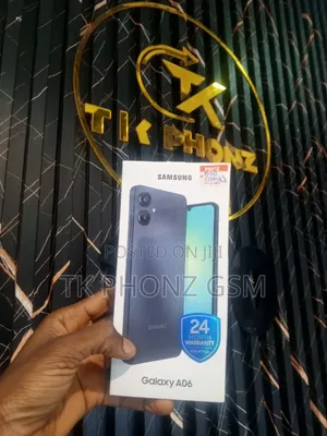 New Samsung Galaxy A06 128 GB Black