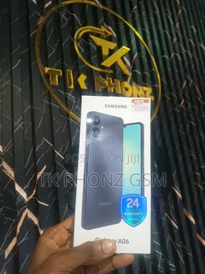 New Samsung Galaxy A06 128 GB Black