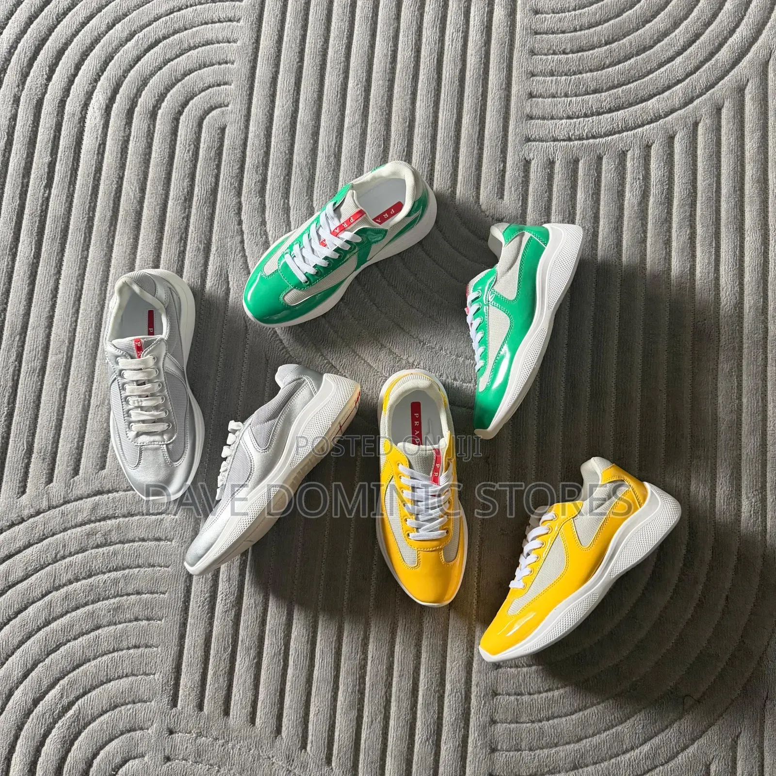 Prada America's Cup Sneakers Available in 3 Colors