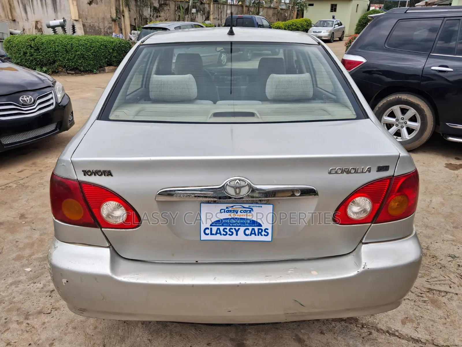Toyota Corolla 2003 Silver