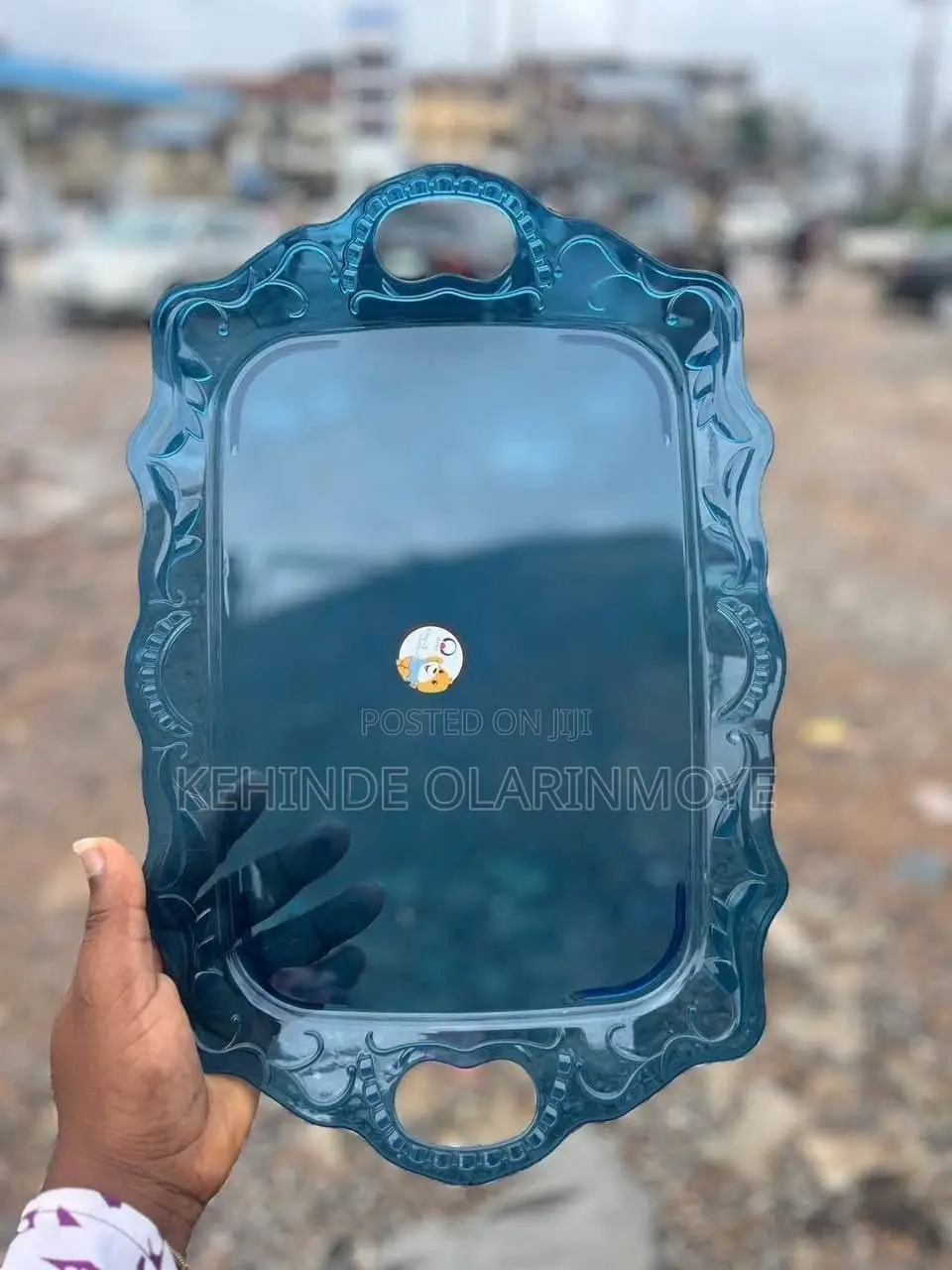 Crystal Flat Tray