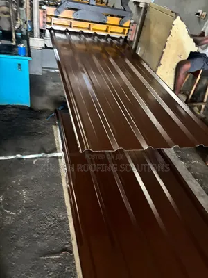 Original 0.75mm Nut Brown Longspan Aluminum Roofing Sheets