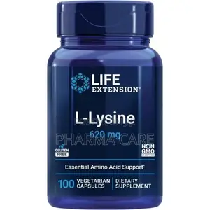 L-Lysine 620 Mg- 100 Vegetarian Capsules