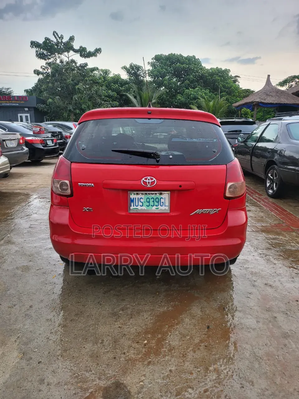 Toyota Matrix 2004 Red