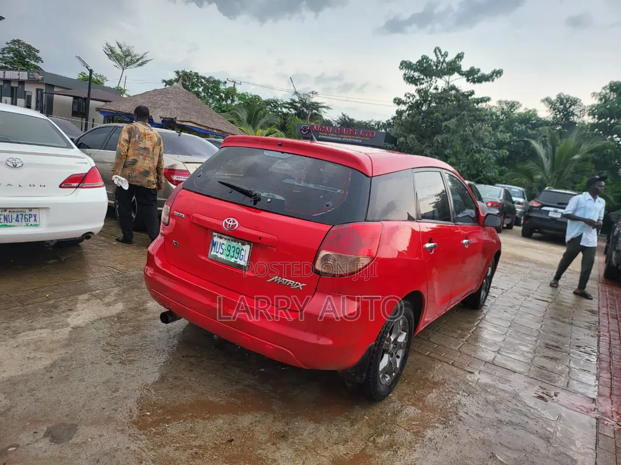Toyota Matrix 2004 Red