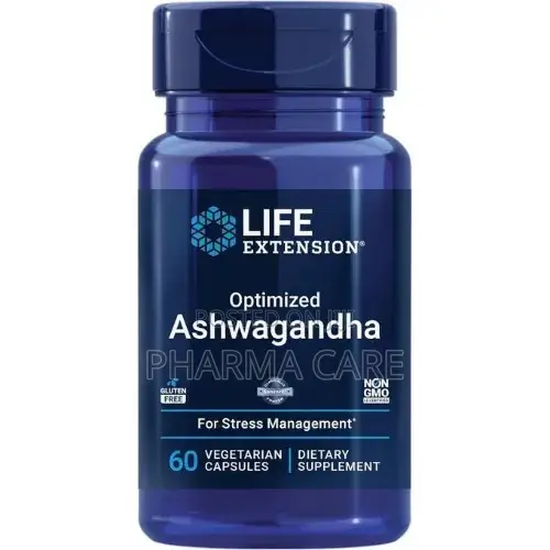 Optimized Ashwagandha 60 Vegetarian Capsules